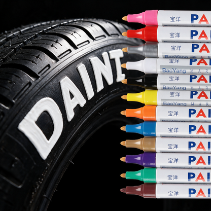 Marcador de pintura para neumáticos · Pack de 3